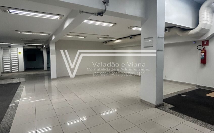 ALUGUEL – AMPLA LOJA E SOBRELOJA – CENTRAL DE AR CONDICIONADO PARA TODO O IMÓVEL – EXCELENTE LOCALIZAÇÃO – CENTRO DE OLARIA